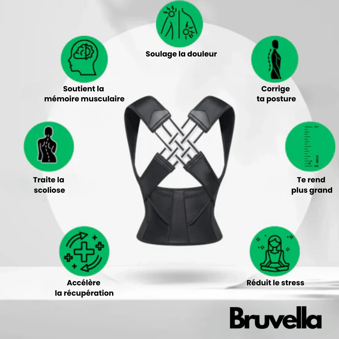 Ceinture™ – Soulage les douleurs dorsales et améliore la posture